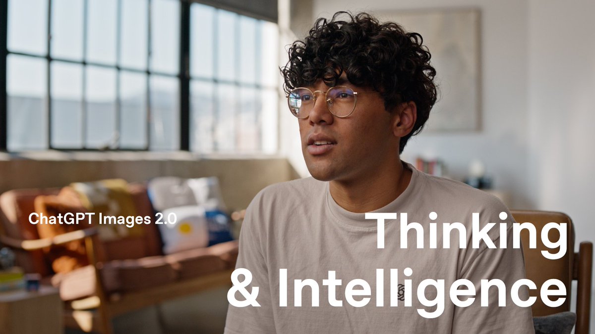 What makes ChatGPT Images 2.0 a state-of-the-art image generation model? Researchers behind the model explain. A thread: Thinking &amp; Intelligence in ChatGPT Images 2.0, demonstrated by Ayaan Haque