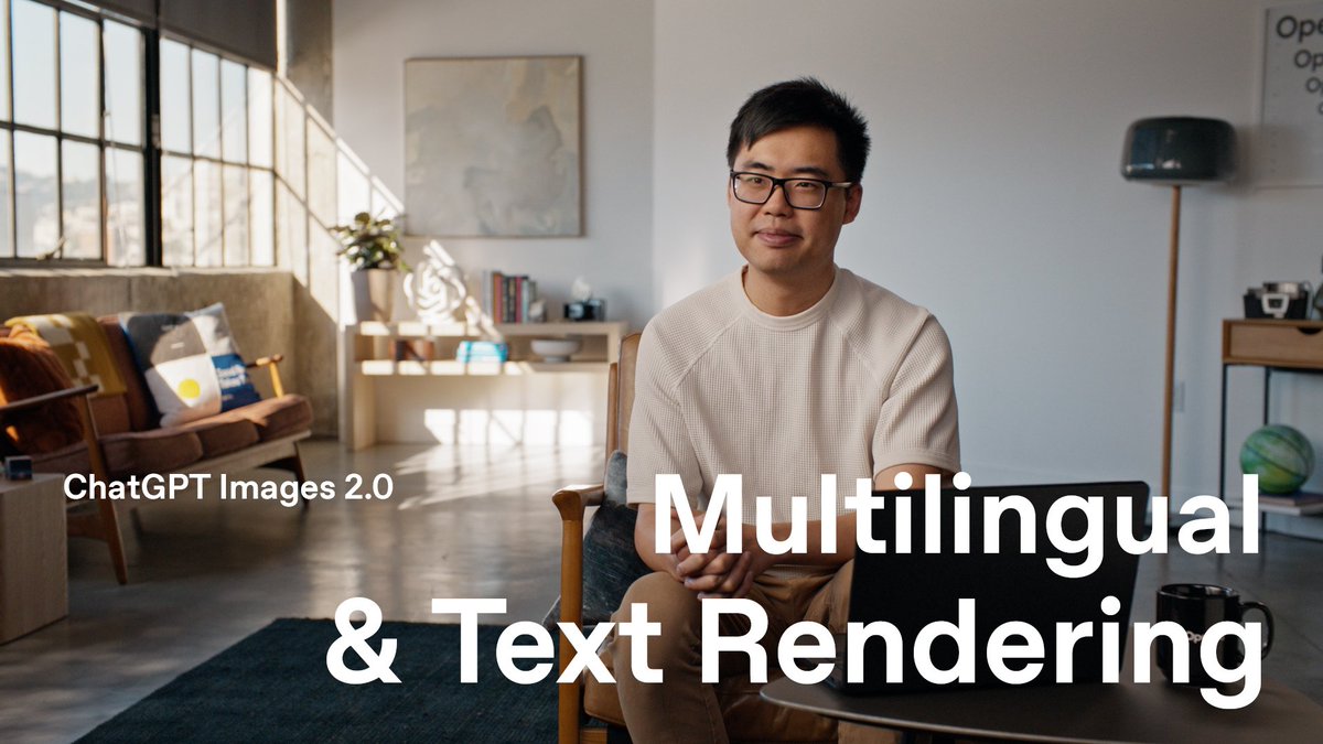 Multilingual &amp; Text Rendering in ChatGPT Images 2.0, demonstrated by Boyuan Chen