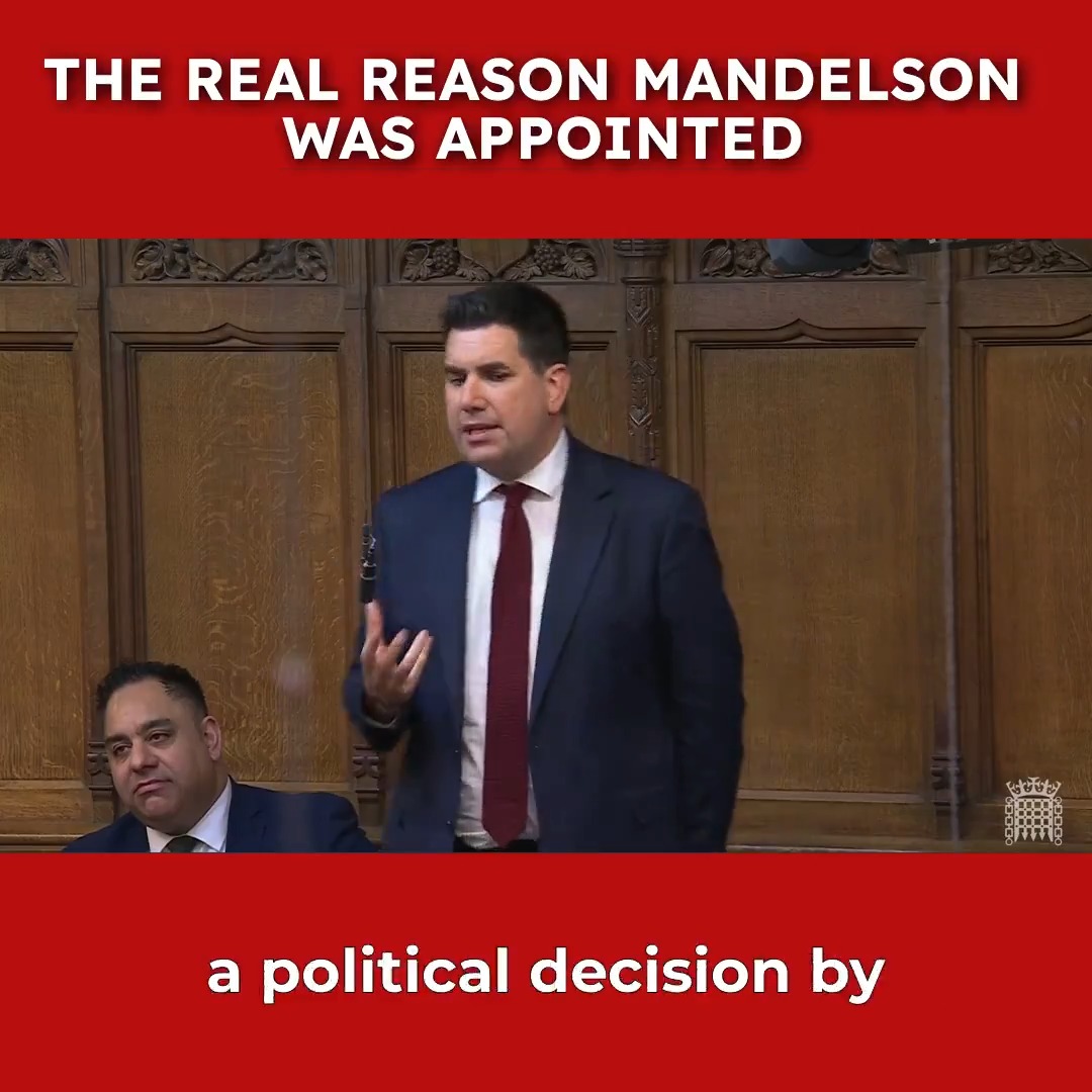 A small clique organised around Morgan McSweeney and Labour Together wanted Mandelson promoted, come what may, to strengthen their factional grip and to oppose real Labour values.