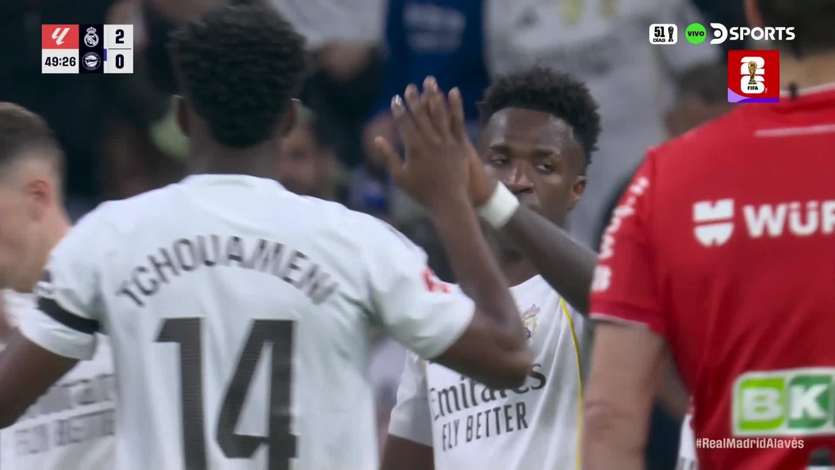 🇧🇷 🙏 GOLAZO DE VINICIUS A ALAVÉS, CON PEDIDO DE DISCULPAS EN EL FESTEJO.