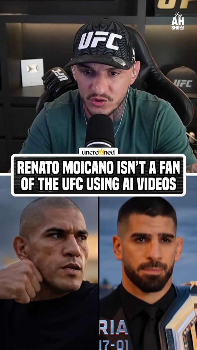 "If you can’t put Alex Pereira or Ilia Topuria on a plane and have them in front of the White House, I don’t think that’s good. I think that’s sloppy... That’s brain rot." Do you agree with Moicano? 🤔 #HelwaniShow