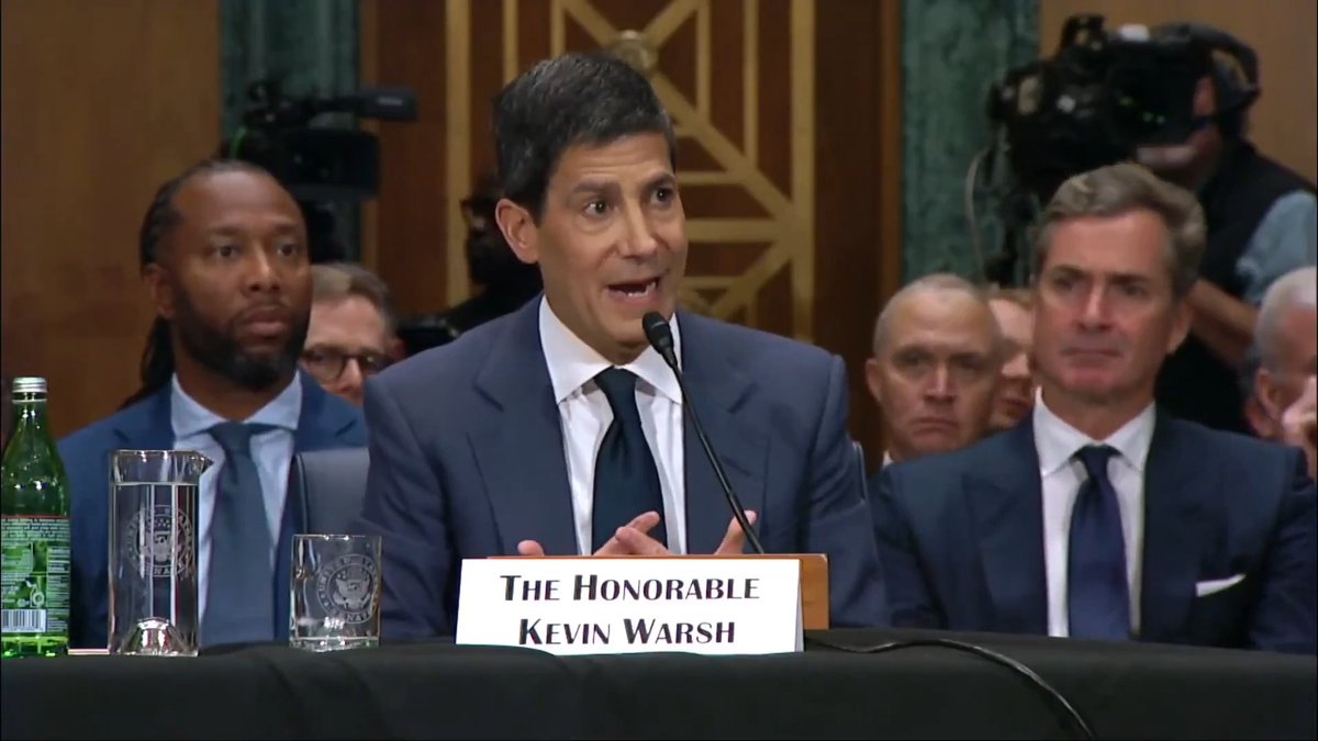 暗号資産に追い風。 🇺🇸ケビン・ウォーシュ氏が「デジタル資産は、すでに米国の金融サービスに組み込まれている」と発言。 FRB議長候補が暗号資産を「金融サービスの一部」と認めた瞬間です。