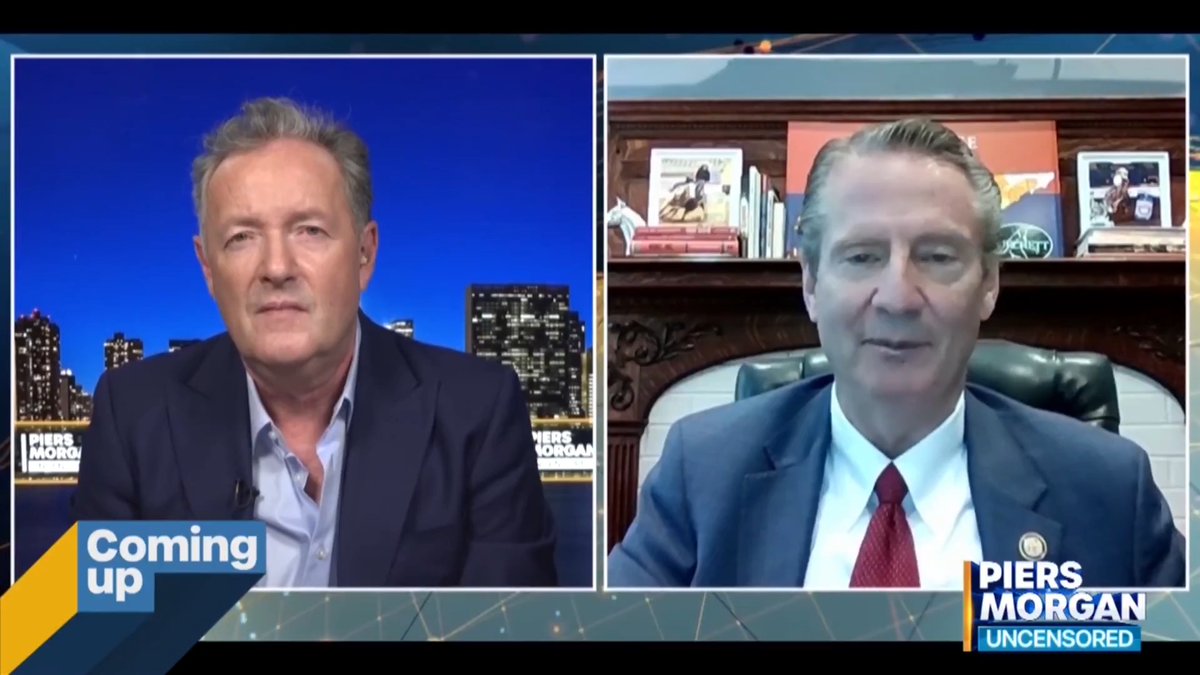 "It's not the government's job to decide what I can and can't handle... they look down upon people like me!" Tim Burchett joins Piers Morgan to discuss the release of the UFO files. New episode live 👇 📺 Piers Morgan | Tim Burchett