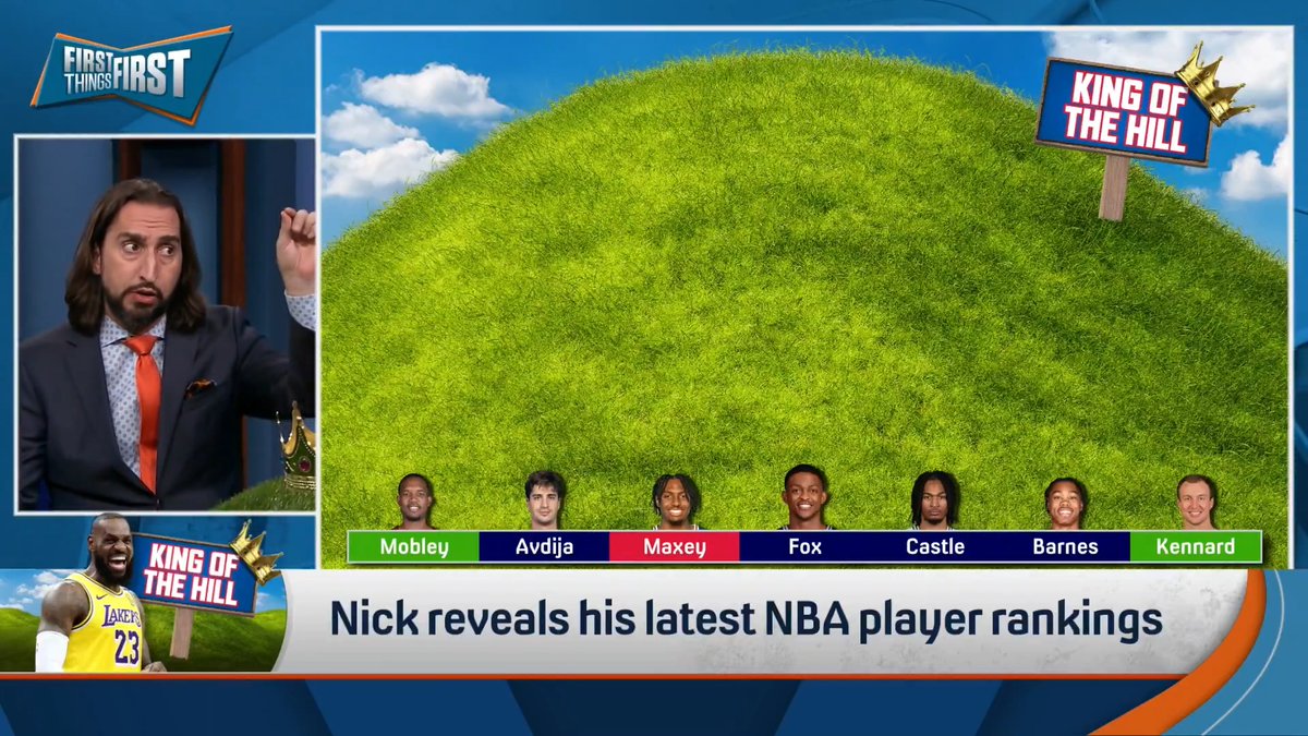 “Shai dips a bit. The 5 for 21, I just can’t…His team was awesome, he was fine and he got his numbers. But I don’t think even he would say that was a good game by him.” nick wright reveals his latest King of the Hill: