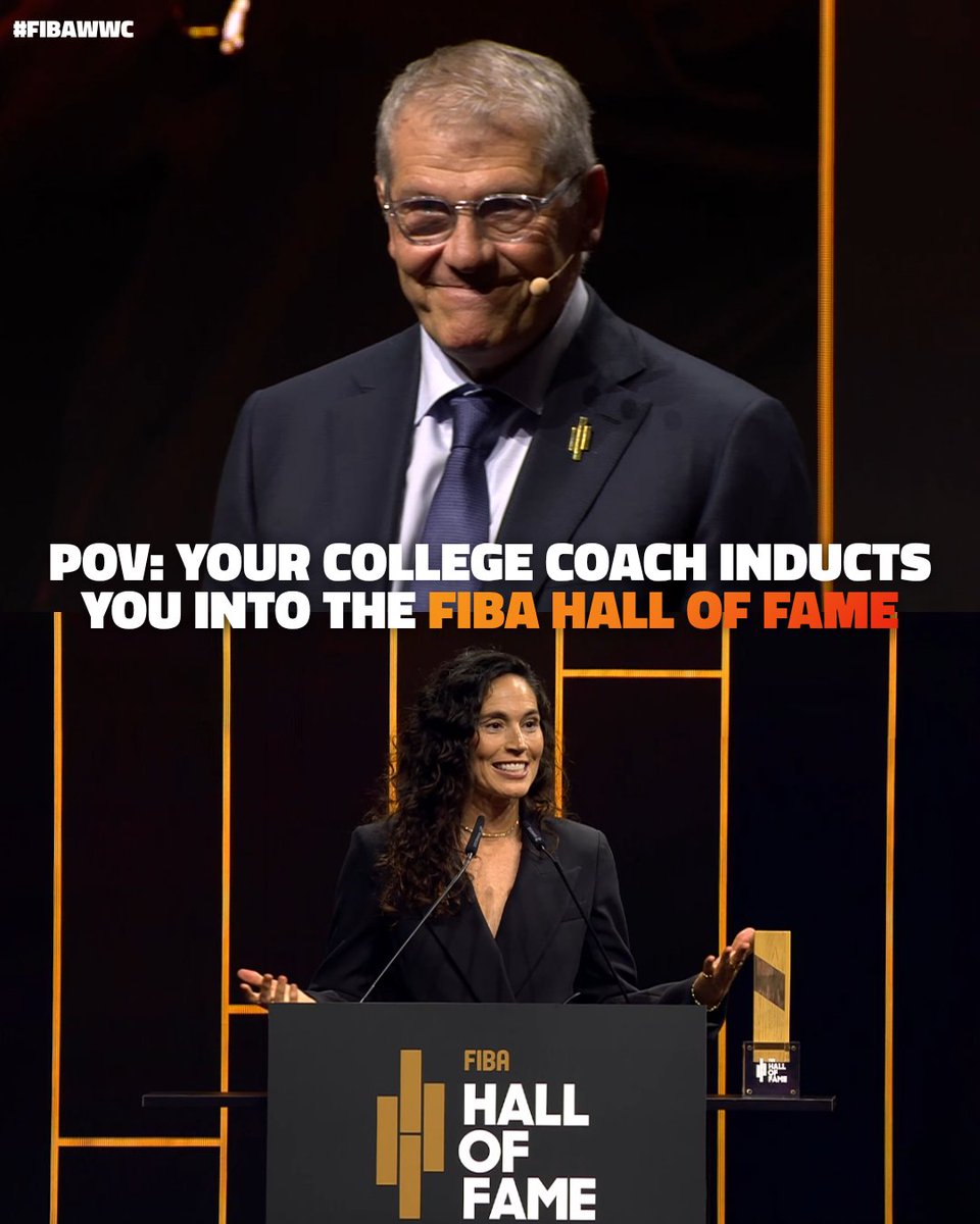 The way Geno Auriemma had to take a moment before he introduced Sue Bird 🥹 #FIBAWWC