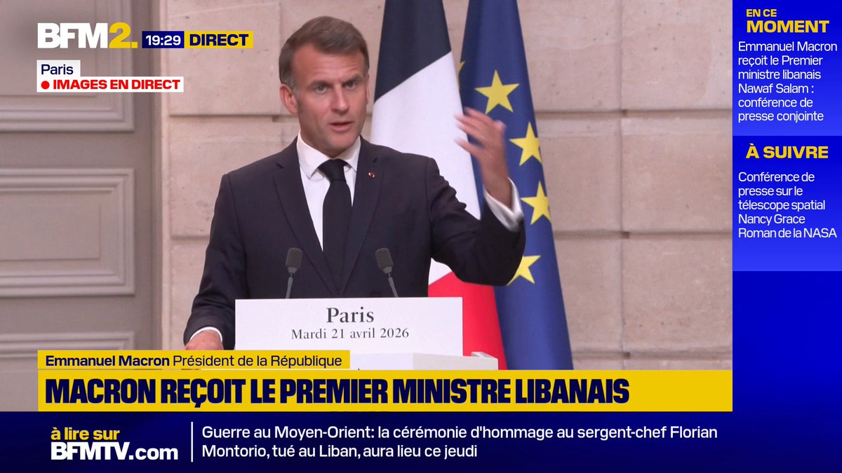 Suspendre l'accord UE-Israël, une "interrogation légitime" si les Israéliens ne changent pas de politique, dit Emmanuel Macron #BFM2