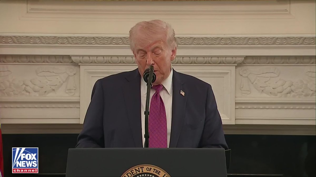 NOW: President Trump asks college athletes at the White House if men belong in women's sports. "Does anybody agree with that? That men should be able to play in women's sports. Would you like to raise your hand?"