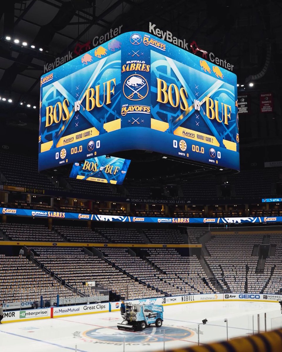 SABRES FANS, ARE YOU READY?! 🤩 #StanleyCup Game 2 between the Boston Bruins and y - Buffalo Sabres is TONIGHT at 7:30p ET on ESPN, Sportsnet, &amp; TVA Sports 2!
