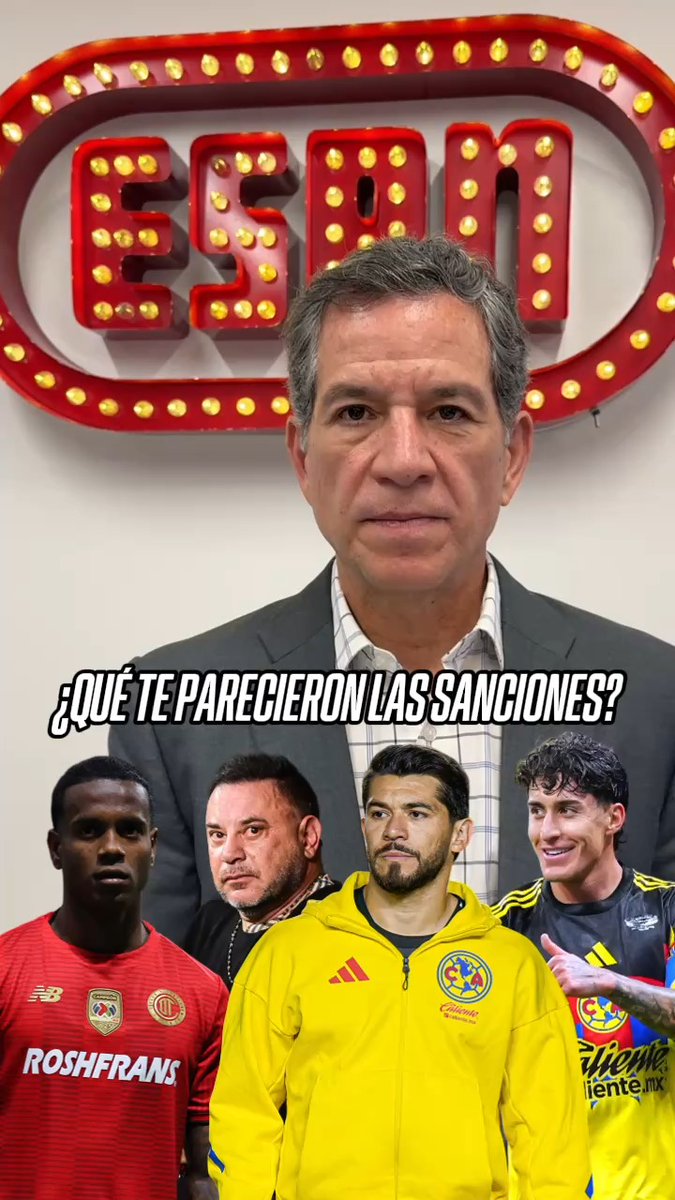 😱 ¿JUSTAS LAS SANCIONES? ❌ Helinho (Tres partidos y multa) ❌ Turco Mohamed (Un partido y multa) ❌ Henry Martín (Un partido y multa) ❌ Alejandro Zendejas (multa) 🔥 Ojito a las palabras de nuestros expertos