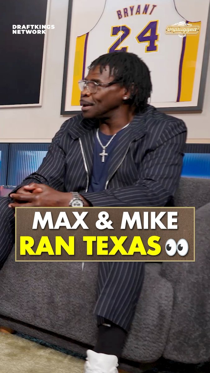 Michael Irvin and Max had Texas split like mob territory 🤣 The Playmaker looks back on the wild ’90s