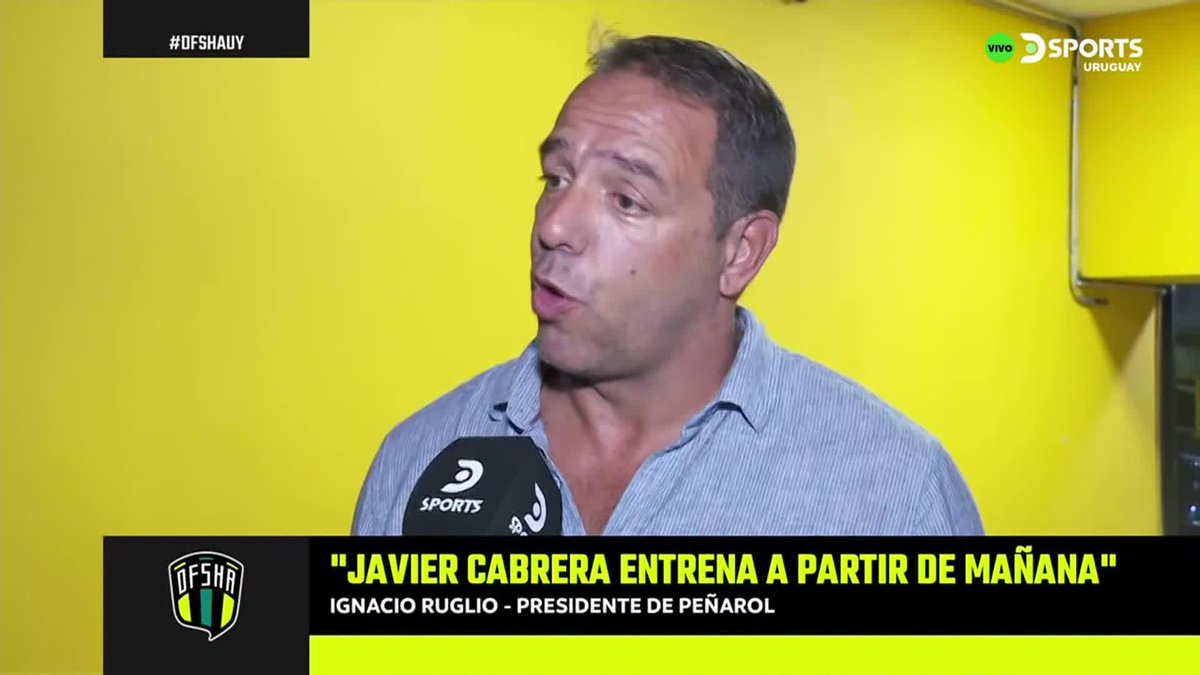🗣️ "NO ESTÁ EN DISCUSIÓN LA CONTINUIDAD DE DIEGO AGUIRRE" ⚫🟡 Ignacio Ruglio, contundente sobre el futuro del director técnico de Peñarol. 🎙️ Darío Alberti en #DFSHAUY
