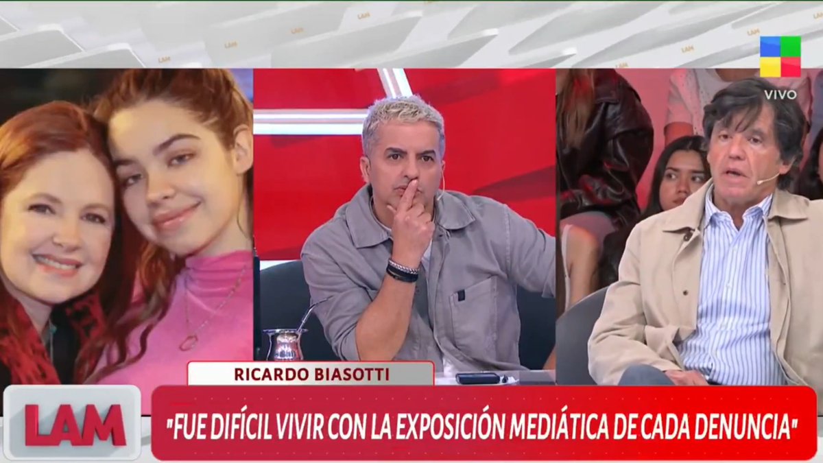 "Biasotti": Por sus declaraciones en #LAM sobre las denuncias de Andrea del Boca