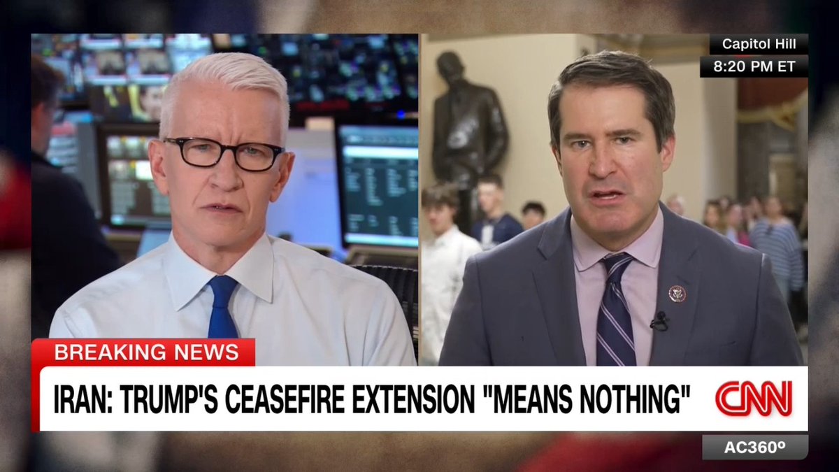 Democratic Congressman Seth Moulton, a Marine Corps combat veteran, says "we seem to be in an endless war" after President Trump extended his ceasefire with Iran. “Trump himself doesn’t know how to get out of this mess,” he says.