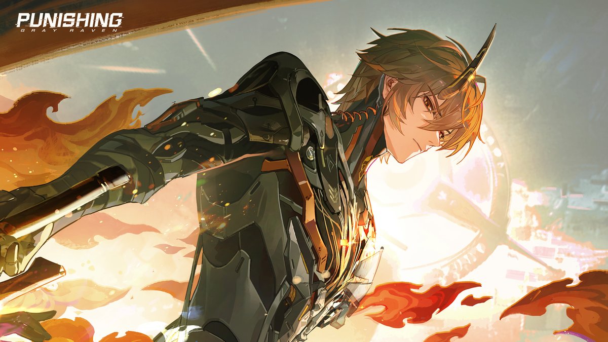 [Punishing: Gray Raven | "The Dying Sun" Story Cutscene] With each swing of his greatsword, he demonstrates what [Ezette] truly stands for. "My family is right here. I've got to bring them [home]."