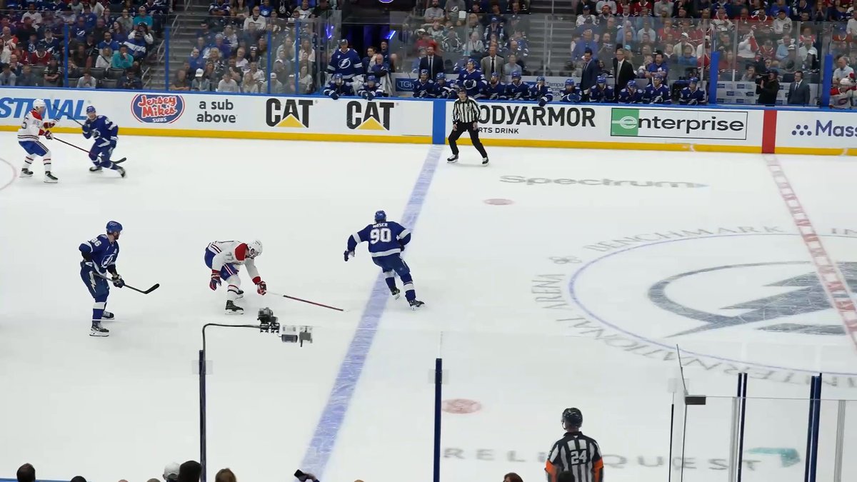 THIS SERIES IS TIED!! ⚡ Hey Tampa Bay Lightning fans! We want to see your reaction to J.J. Moser's OT winner! #StanleyCup Send your reactions here ➡️