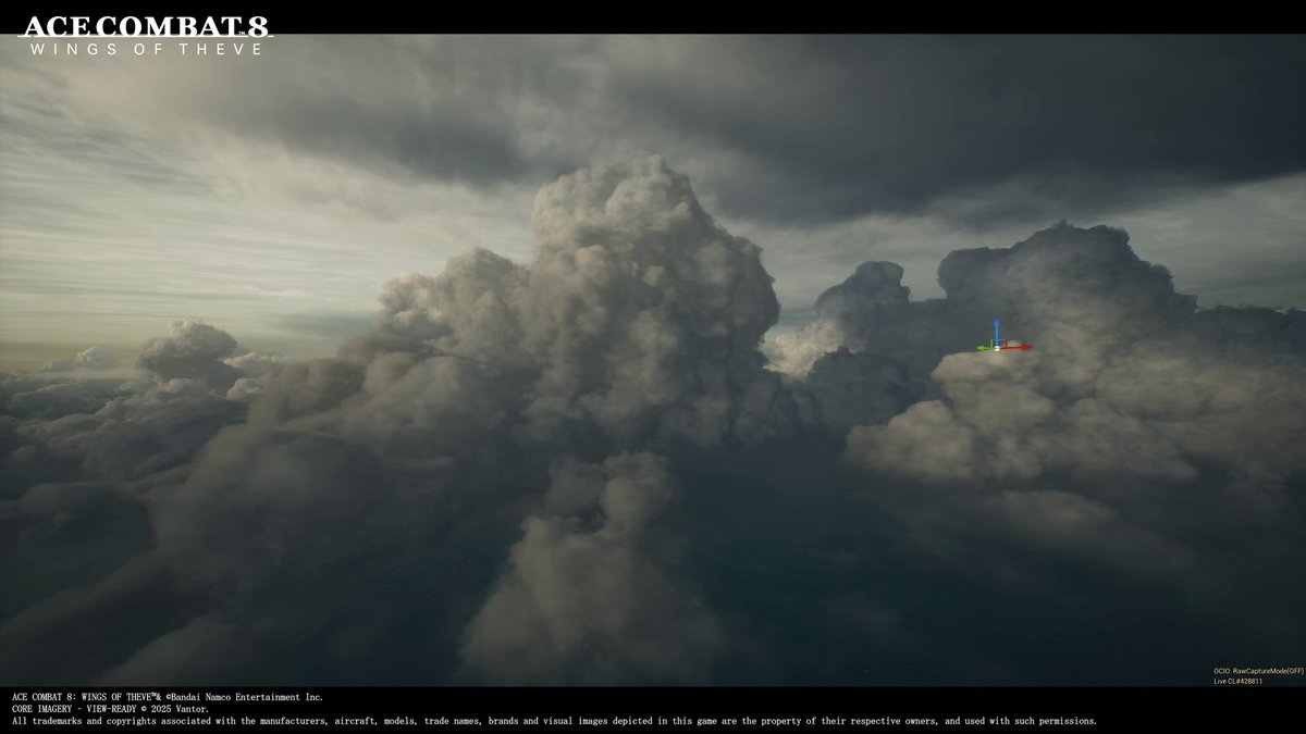 An exclusive, behind-the-scenes look at #ACE8 middleware engine "Cloudly." This engine renders cloudscapes that are more multi-layered, diverse, and dynamic compared to 'ACE7', promising a flight experience where you can soar into an endless sea of clouds! #ACECOMBAT