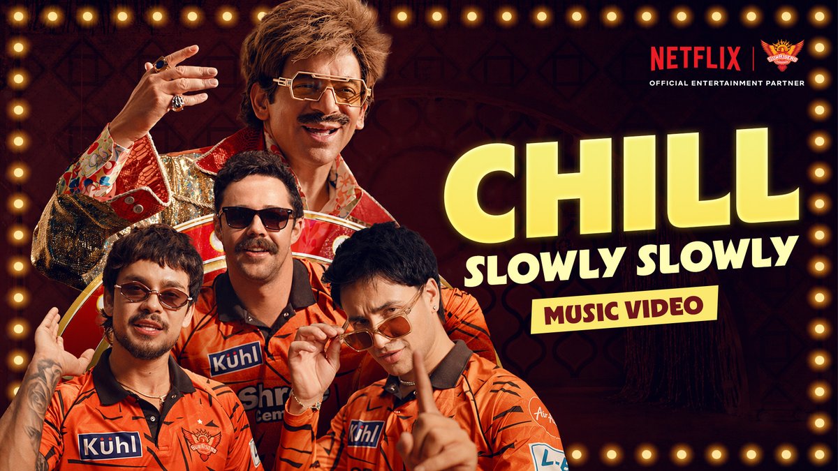Orange army, it’s Dhoom Dhadaka time 🕺🪩🧡 Netflix, Official Entertainment Partner Of SunRisers Hyderabad #ChillLikeAChampion