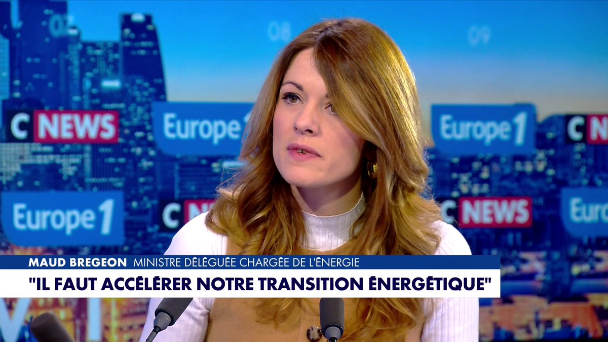 Maud Bregeon : «Quand on veut sortir du gaz et du pétrole, on n’a pas le luxe de choisir entre le renouvelable et le nucléaire. On a besoin des deux, les deux sont complémentaires», dans #LaGrandeInterview Toute l'info est à retrouver sur