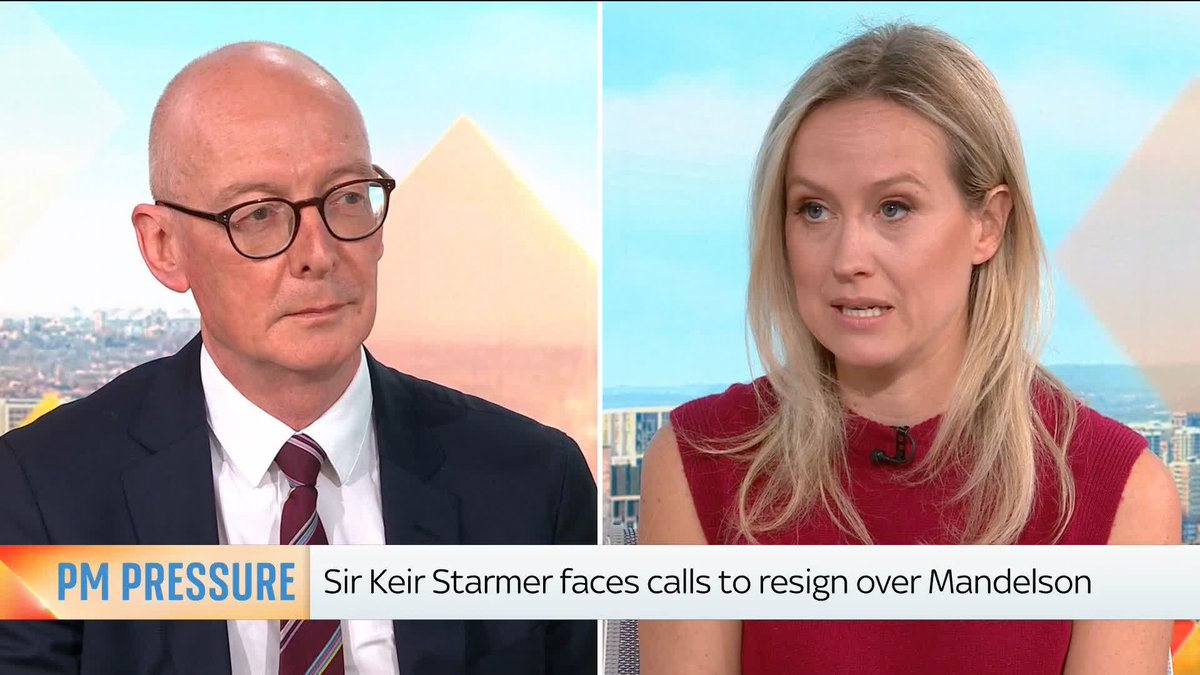 Pat McFadden: 'I'm not going to come on your programme and pretend I didn't see the rationale for Mandelson's appointment at the time' Yesterday, Ed Miliband told Sophy Ridge he was "worried" about Mandelson becoming UK ambassador to the U.S.
