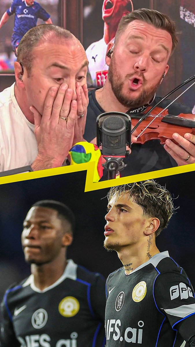 Jason Cundy broken by "disgusting signs" from Chelsea &amp; Jamie O'Hara's violin playing! 🤣 Jason Victor Cundy | Jamie Ohara