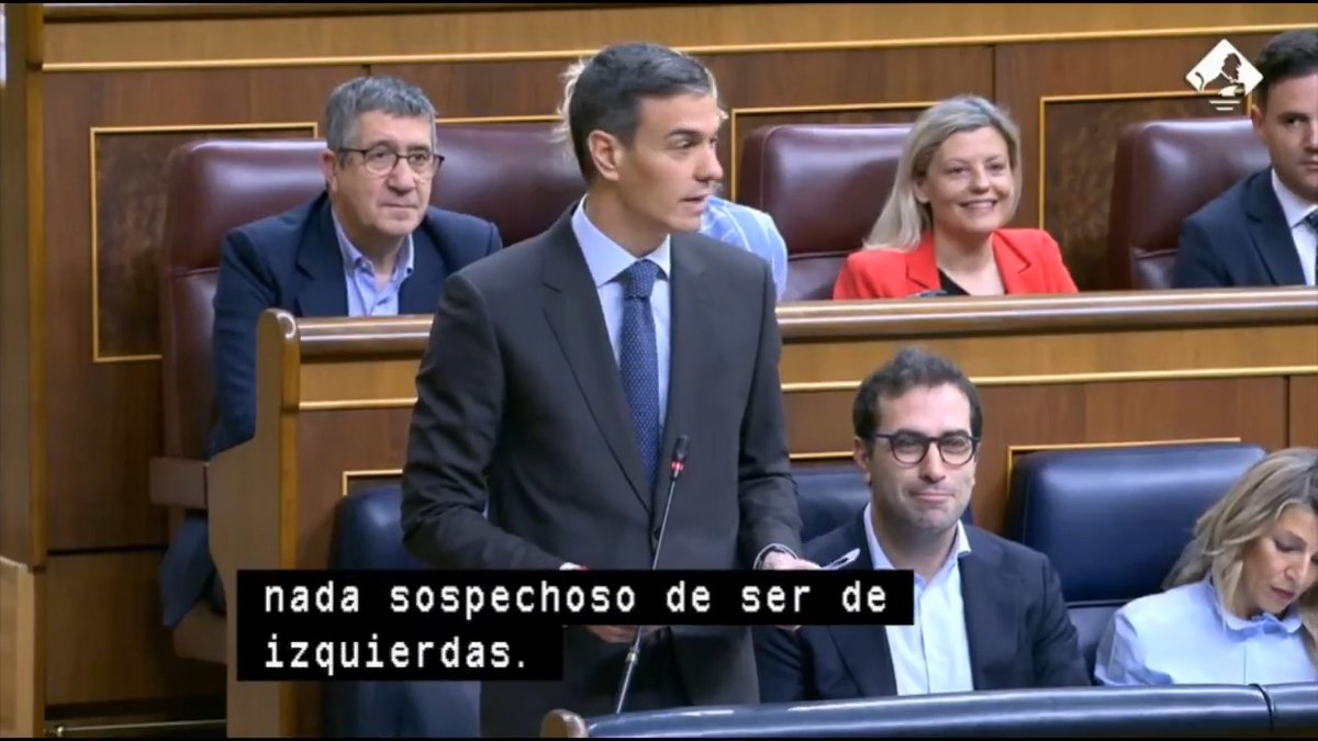 #EnDirecto | Sánchez: "'España tiene que superar 22 millones de afiliados a Seguridad Social al acabar la legislatura'. Esto lo dijo Feijóo. Un año antes de que acabe lo hemos logrado. España funciona, lo que no funciona es una oposición que confunde sus deseos con la realidad"