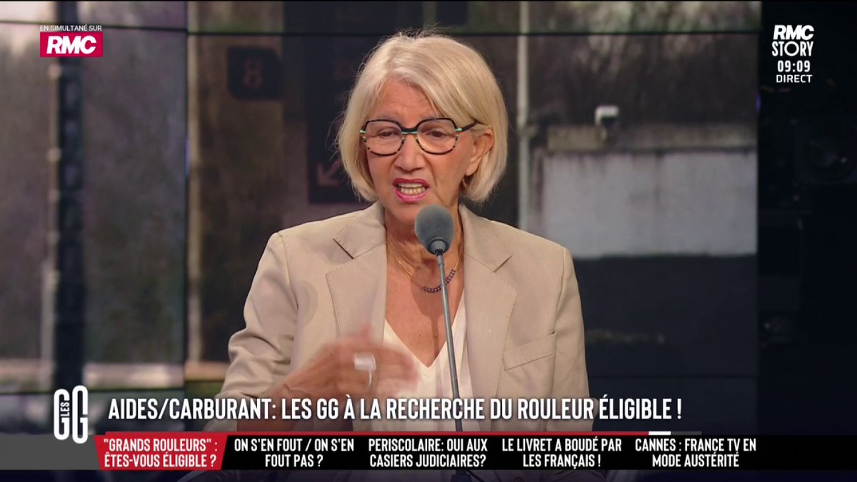 ⛽ Nouvelles aides aux carburants ! 🗣️ Le coup de gueule de Zohra Rose Bitan 🌹🎗️SoutienFD0🦩 : "Ils sont frappés d'un hors-solisme XXL. Personne n'est en phase avec le réel. Ils inventent des usines à gaz qui aggravent la dette. Ils enfument tout le monde." #GGRMC