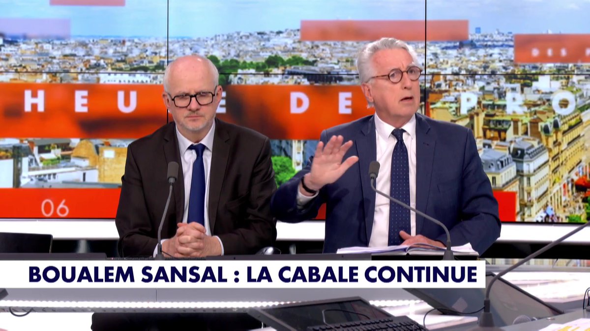 « Boualem Sansal a été trahi (…) Il a risqué sa vie pour la littérature française et on lui crache dessus à qui mieux-mieux ? », dénonce Vincent Hervouet #HDPros Pascal Praud #Europe1