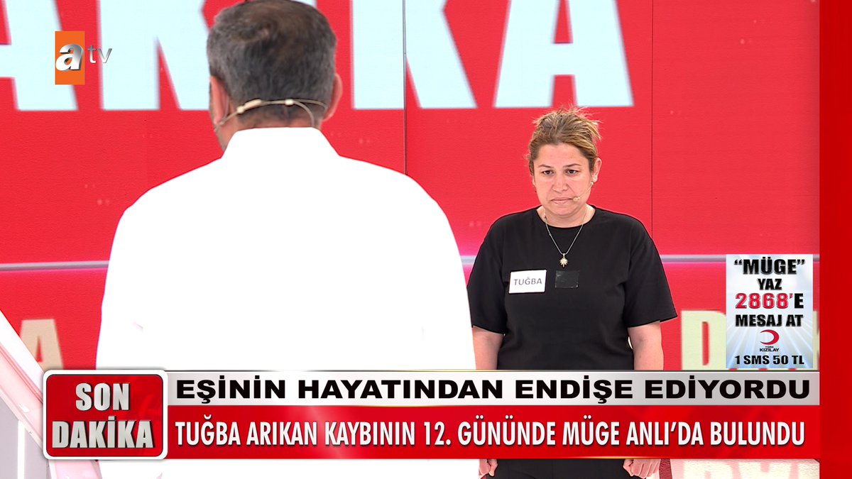 Eşinin hayatından endişe ediyordu. Tuğba Arıkan kaybının 12. Gününde Müge Anlı'da bulundu. #MügeAnlıİleTatlıSert #MügeAnlı @mugeanliatvde