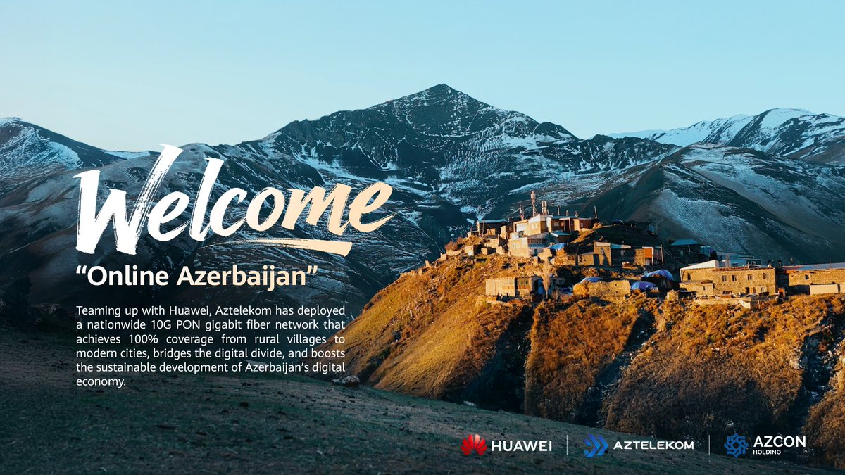 In Azerbaijan's remote mountain village of Khinalig, gigabit fiber is transforming daily life. From online learning to digital tourism and remote work, connectivity is opening new opportunities proving that no place is too far in a connected world.