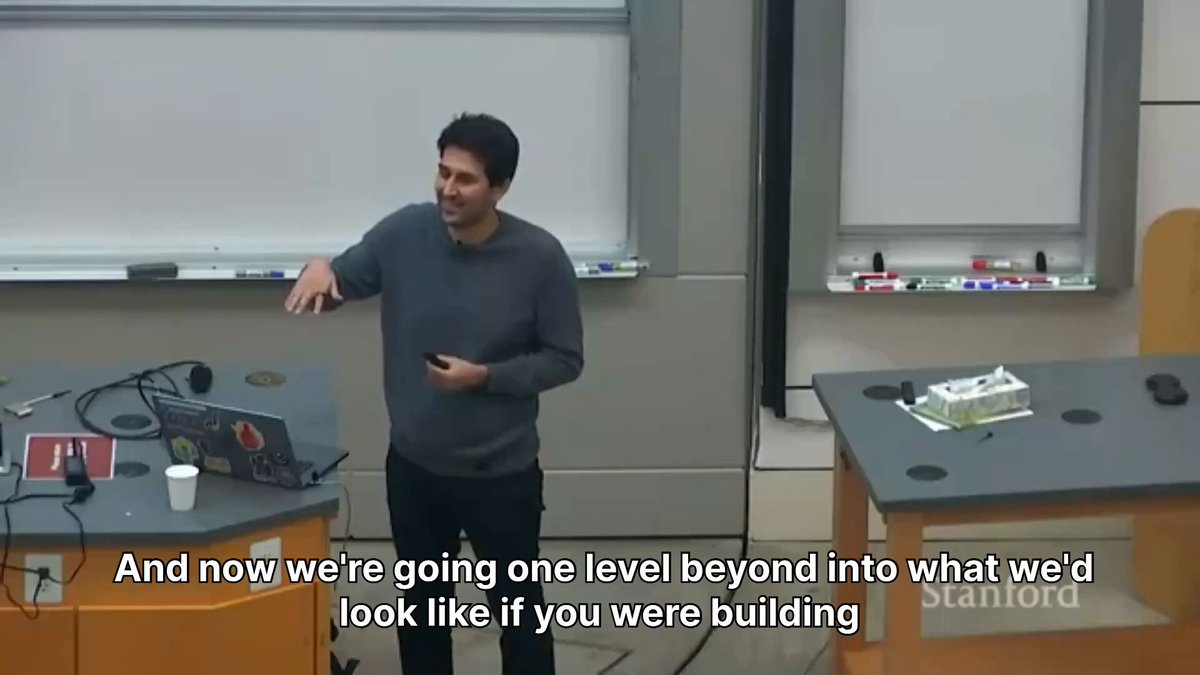 AI engineers at top labs earn $500K+ a year to build agentic AI systems. Stanford just dropped a 90 min lecture that covers the entire playbook. For FREE. Prompting. Chains. RAG. Multi-agent systems. All of it. Worth more than any "AI agent mastery" course. Bookmark it: