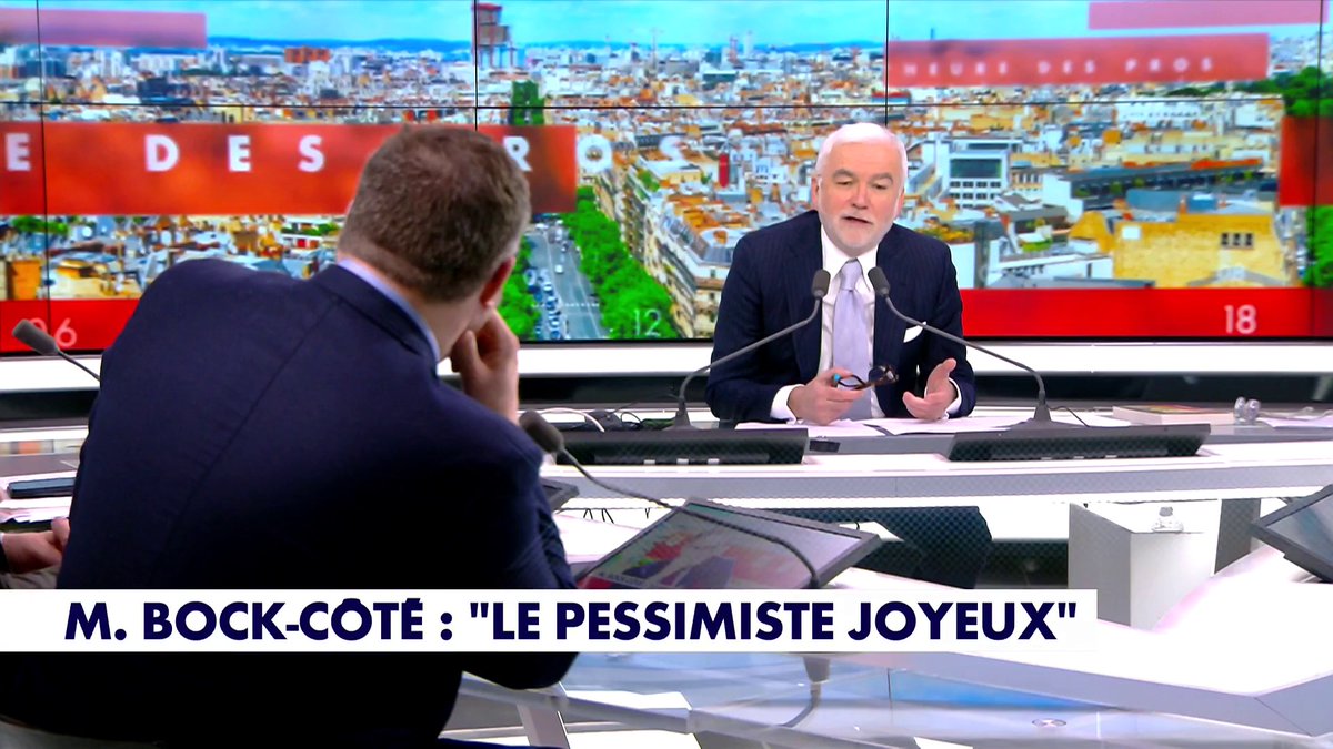 Mathieu Bock-Côté parle du titre de son nouveau livre «Le pessimiste joyeux» dans #HDPros Toute l'info est à retrouver sur