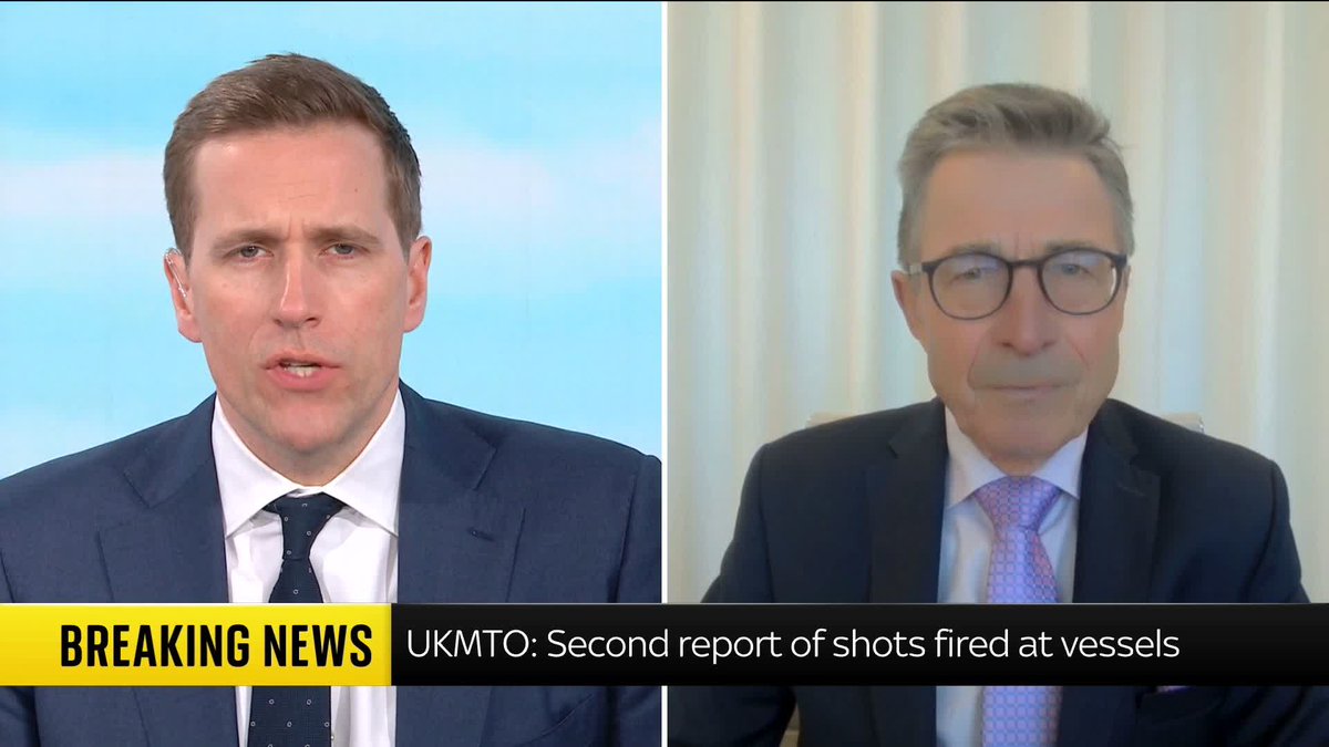 Former NATO Secretary General Anders Fogh Rasmussen tells Wilfred Frost the Iran war "will be a very long conflict", adding, the consequences will be "severe" ⬇️