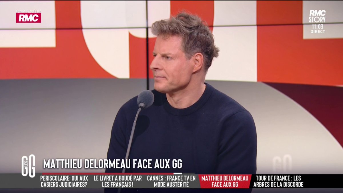 🎙️ Matthieu Delormeau raconte comment il est sorti de la toxicomanie : "C'est un métier de se soigner. Je fais du sport, je travaille, je me couche tôt. Quand je sors, je me renseigne pour savoir s'il y a de la drogue ou de l'alcool." #GGRMC