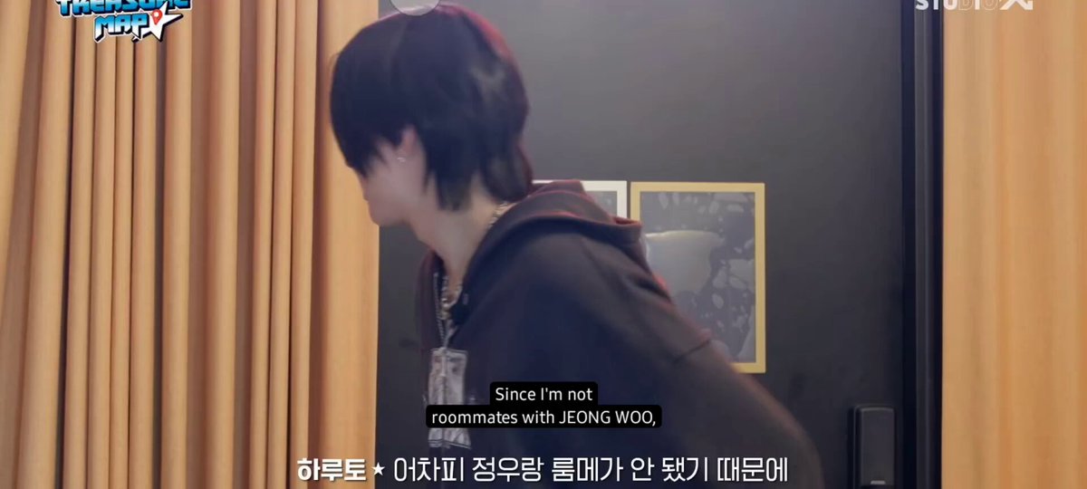 haruto wanted to share a room with jeongwoo, and vice versa, but ended up sharing a room with jaehyuk and jeongwoo with asahi, 0104 telepathy😂😂