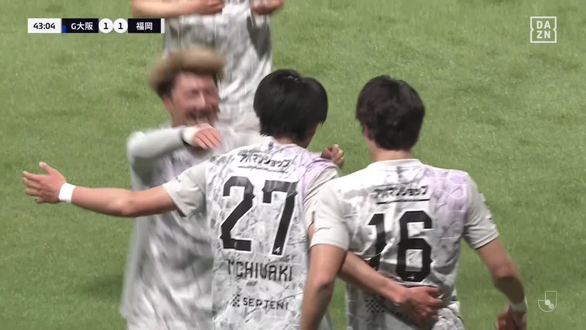 点取り屋の本能 道脇豊が高い打点で合わせた！ 期待の若手が移籍後初ゴール✨ 🏆 明治安田J1百年構想リーグ 🆚 G大阪×福岡 📺DAZN ライブ配信中 #Ｊリーグ #だったらDAZN