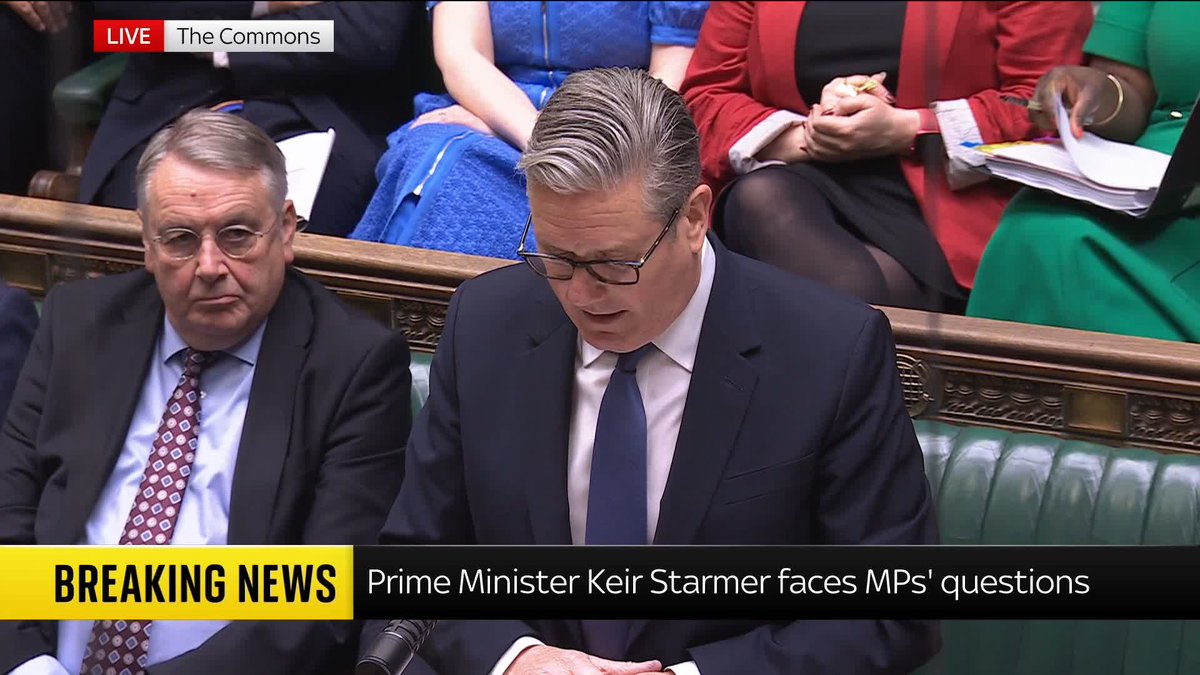 Conservative MP Mike Wood asks the PM if he can deny a claim by Sir Olly Robbins that Downing Street asked him to find a job for Matthew Doyle, the outgoing director of communications, in March 2025. Politics latest: 📺 Sky 501 and YouTube