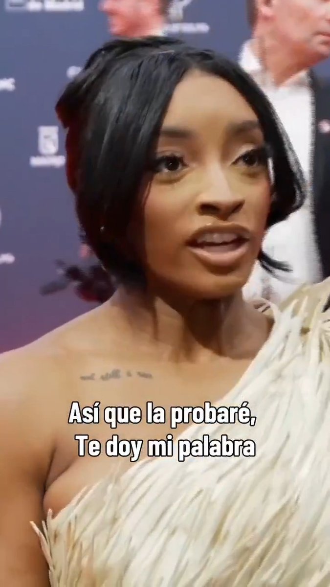 Estoy alucinando. En los #Laureus25 le dije a Simone Biles que tenía que probar la tortilla española. El otro día, en los #Laureus26, se lo recordé y me dijo que no pudo, pero que me daba su palabra de que lo haría antes de irse. Lo que ha pasado ha superado mis expectativas.