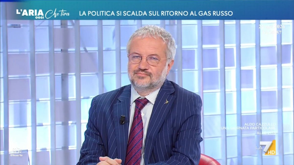 Claudio Borghi A. Aquilini L'importanza del prezzo del Gas - E se gli Algerini ci chiudono il Gas 22-04-2026
