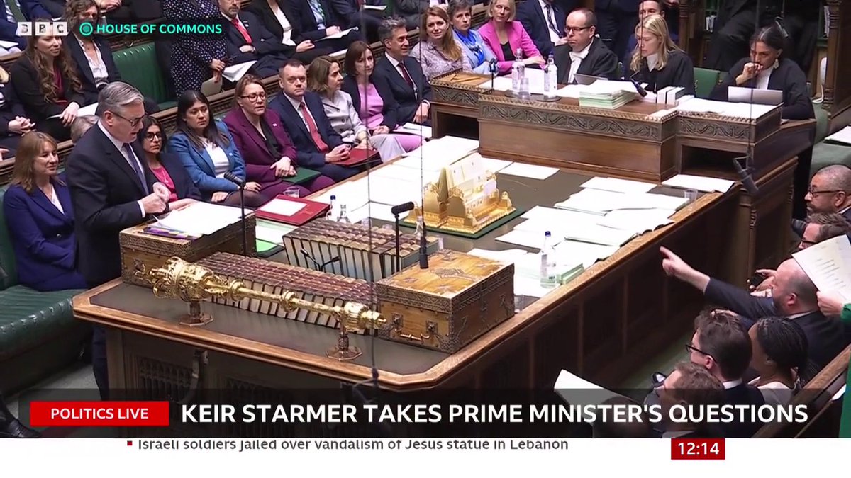 "Everyone knows the price of misleading the House. Will the prime minister finally take responsibility and go?” Kemi Badenoch asks That UKSV "red flags" were not brought to my attention “is a very serious error of judgement”, Keir Starmer says #PMQs: