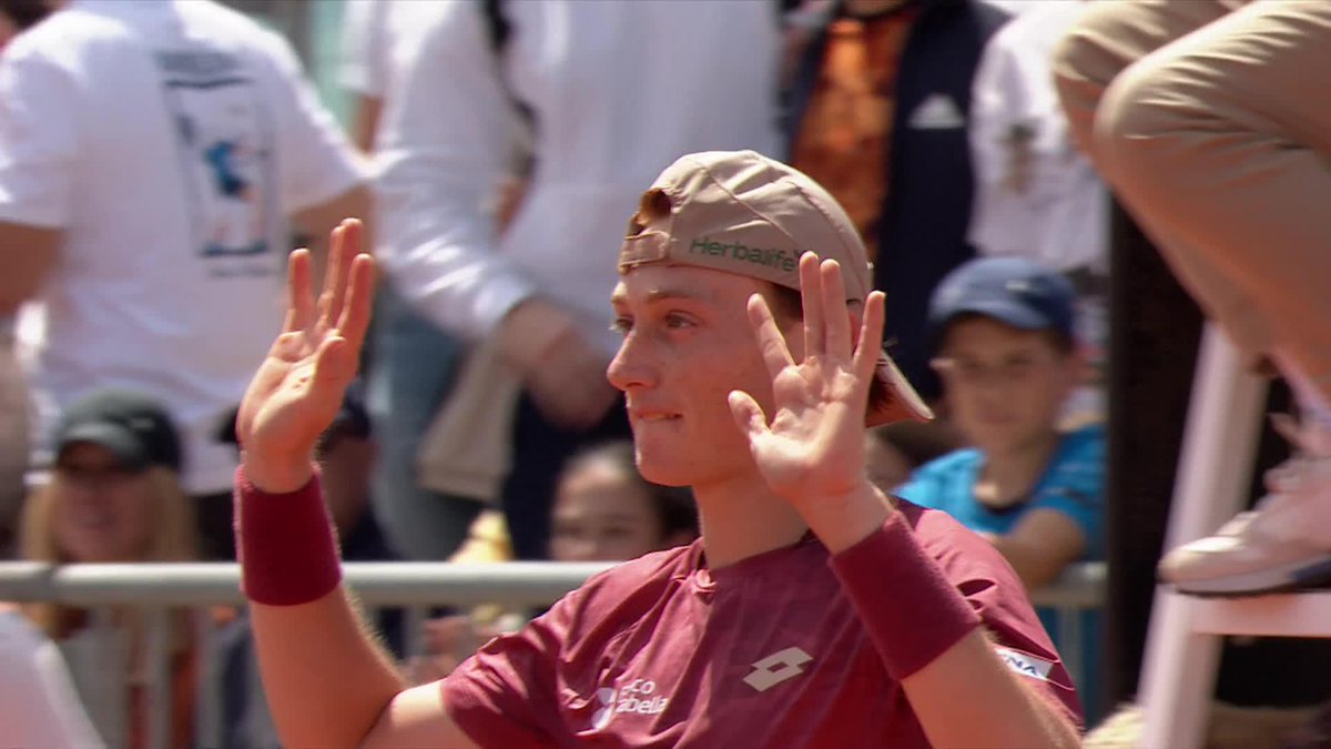 ¡IGNACIO BUSE DEBUTÓ CON VICTORIA EN EL MASTERS 1000 DE #MADRID! 🇵🇪💪 📺 Mirá el mejor tenis en el Plan Premium de Disney Plus.