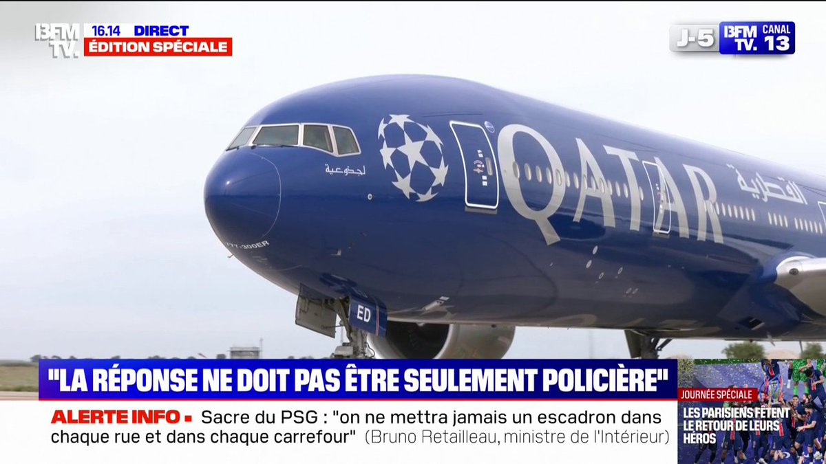 Quand la ligue des champions arrive ร Paris cโรฉtait une folie