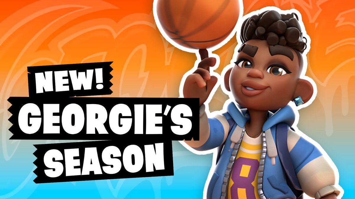 GEORGIE'S SEASON in Subway Surfers City! 🌆 This season you unlock: 🏀 Super Hooper ⛹🏾‍♀️ Georgie (Season Pass) 🌟 Georgie Bling Outfit (Season Pass) PLAY NOW 👉 #subwaysurfers #subwaysurferscity
