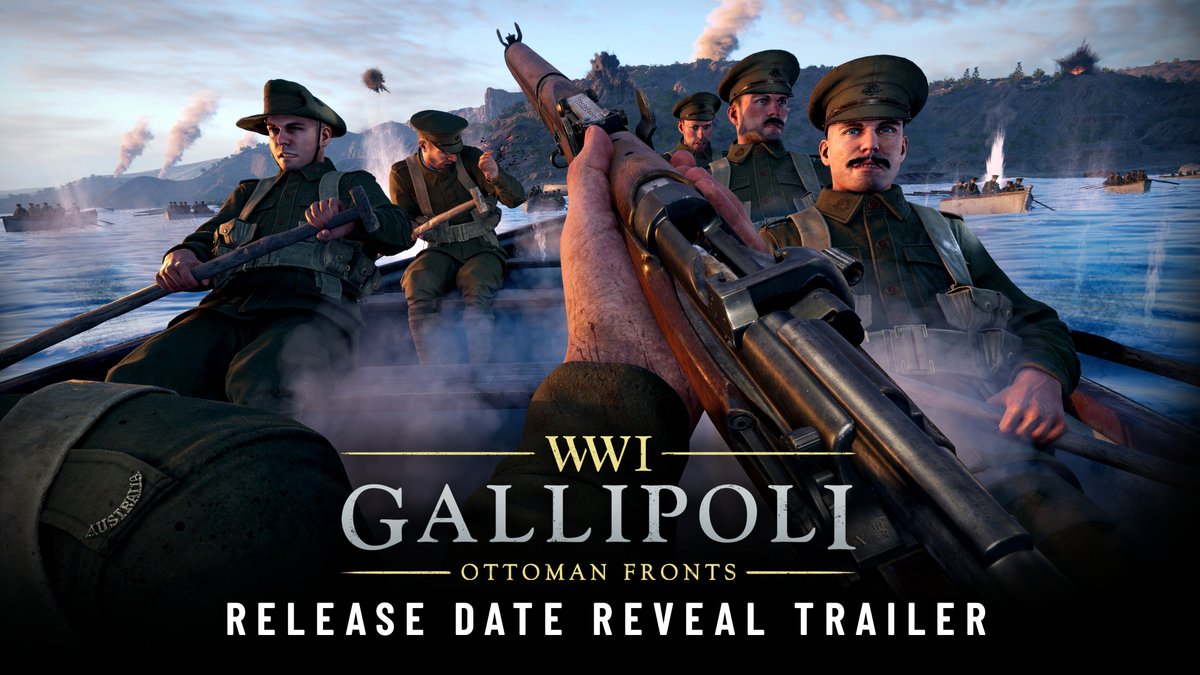 We’re beyond excited to announce that Gallipoli is releasing in just a month, on May 21st! To commemorate Anzac Day, we’ve dedicated the Release Date Trailer of Gallipoli to the Landing at Anzac Cove and every life lost. ➡️ Check the replies for more info!