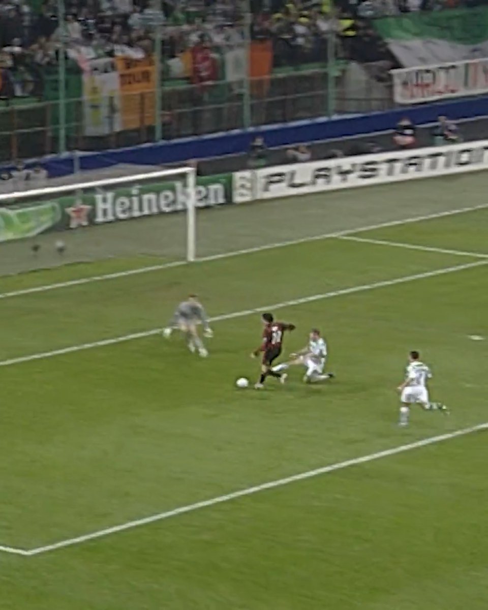 Kaká from inside his own half 🪄 #UCL