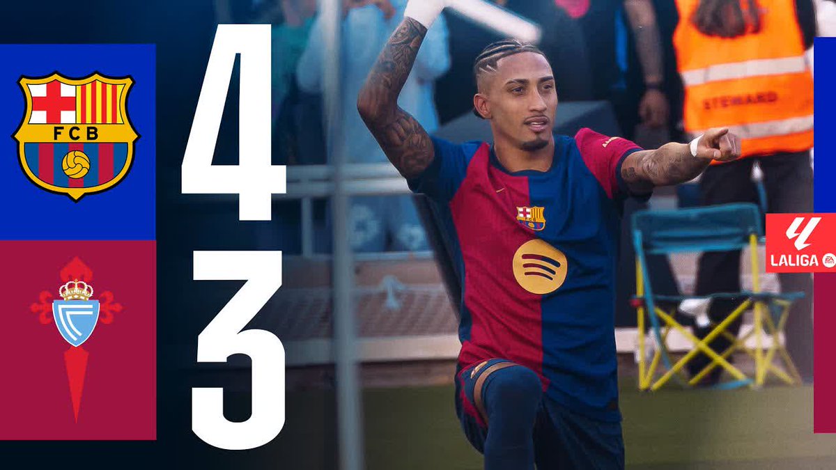 👉 The comeback from last year against Celta #BarçaCelta | #LaLigaHighlights