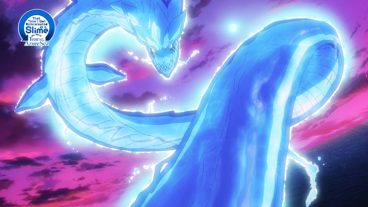 This was supposed to be a chill day at the beach 🥲 That Time I Got Reincarnated as a Slime The Movie: Tears of the Azure Sea arrives exclusively in theatres May 1 and tickets are on sale now!