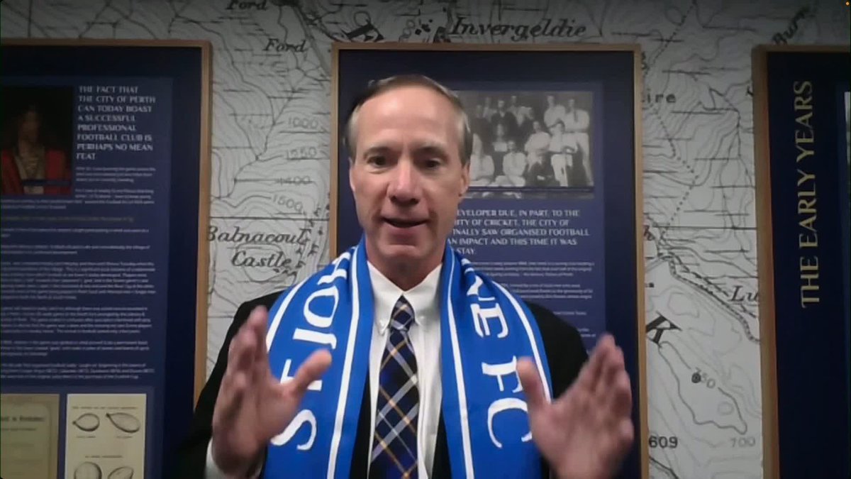 🗣️ "We will show loyalty to our guys every time we can..." St Johnstone owner Adam Webb says they have been watching the "Falkirk model" of how to return to the Scottish Premiership ⤵️