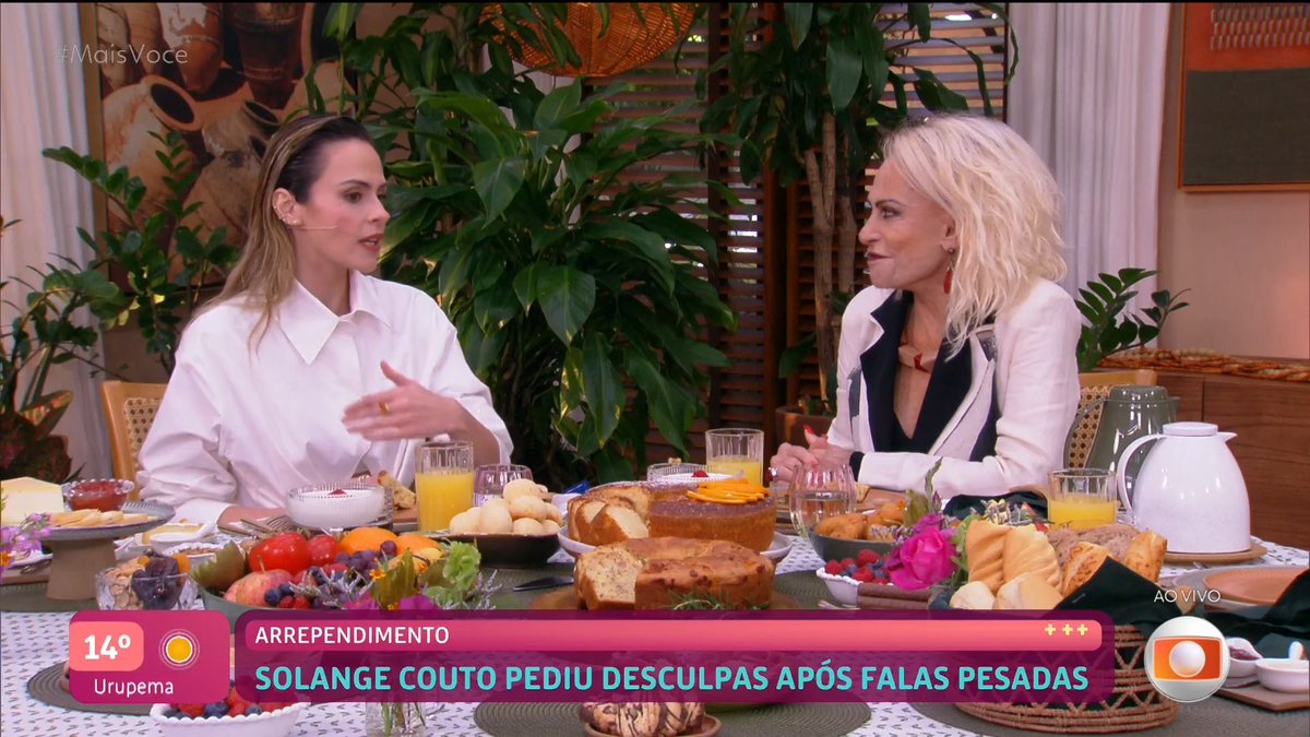 Ana Paula fala sobre o pedido de desculpas de Solange Couto e reflete sobre o cancelamento: "erros a gente comete todos os dias (...) se ela já mostrou esse arrependimento, as pessoas não deveriam nem estar falando sobre isso mais" ✨ #MaisVocê #BBB26 #RedeBBB #TVGlobo