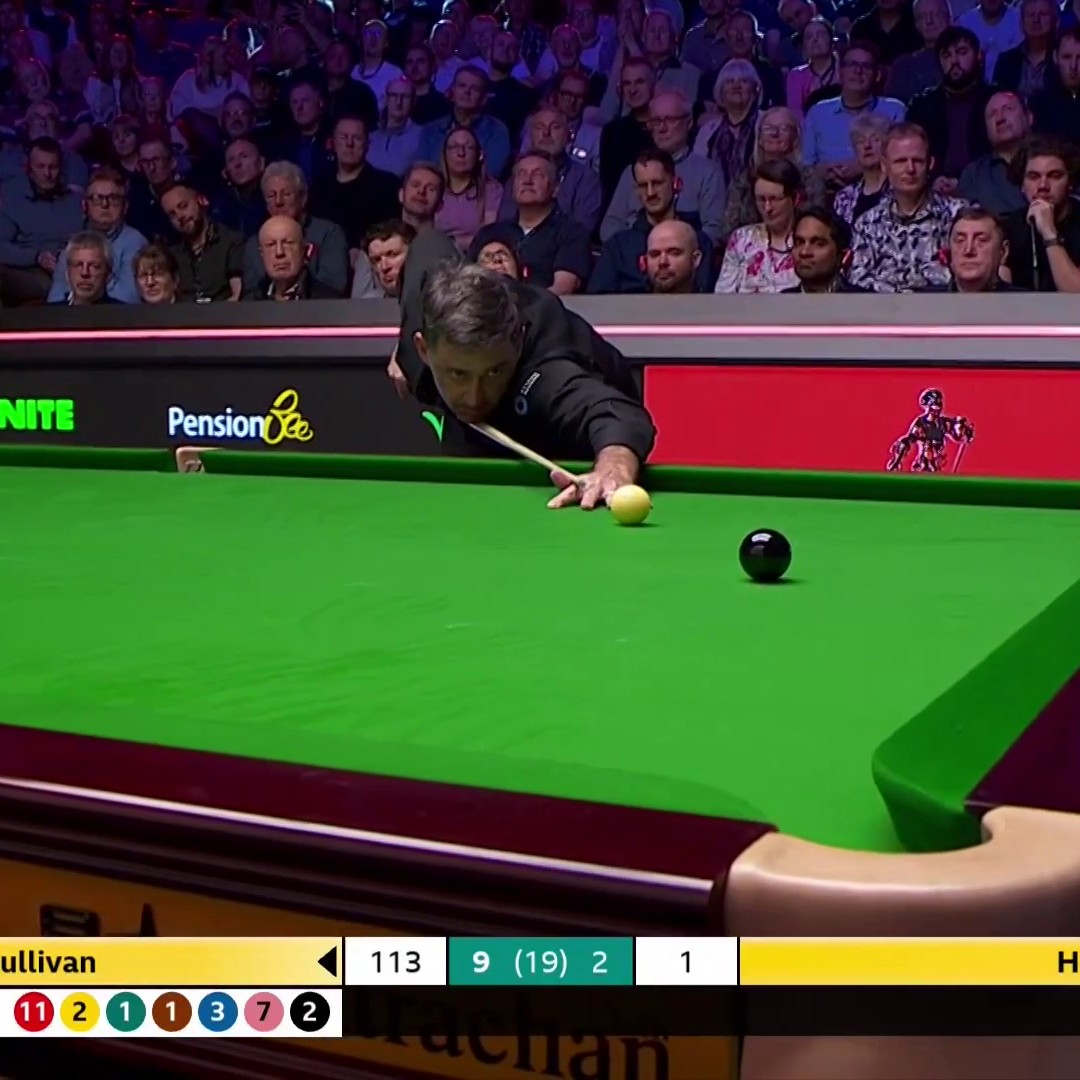 The Rocket is into Round 2! 🚀 Ronnie O'Sullivan makes it a hat-trick of centuries to win in his 2026 Crucible opener 👏