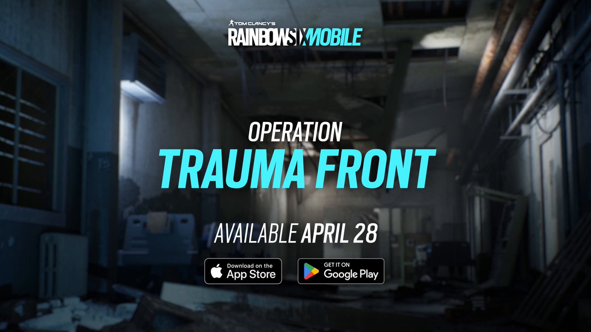 Support the team. Hold the line. A new season rises, led by a familiar lifeline. 🩺 Operation Trauma Front is live on April 28th. #R6M